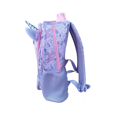 Gambar Tusslr Tas Ransel Anak Unicorn - Ungu