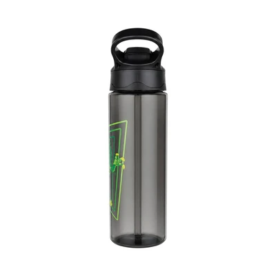 Gambar Tusslr Botol Minum Tumbler Anak Plastik Dinosaur 700 ml - Hitam/Hijau