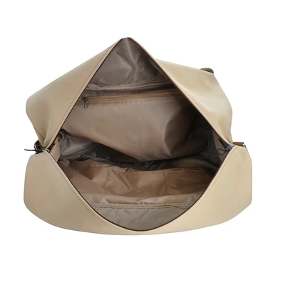 Gambar Azko Terra Essentials Tas Duffle Medium - Krem/Cokelat
