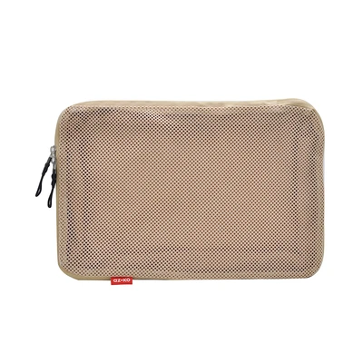 Gambar Azko Terra Tas Organizer Cube Set 3 Pcs - Krem Beige