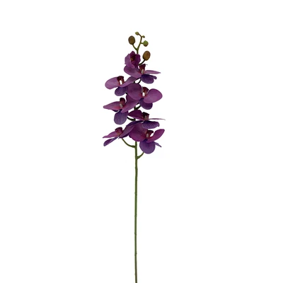 Gambar Informa Tanaman Artifisial Orchid 18x11x102 cm - Ungu Tua