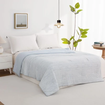 Gambar Informa 170x210 cm Bed Cover Cooling Print Forme - Abu-Abu