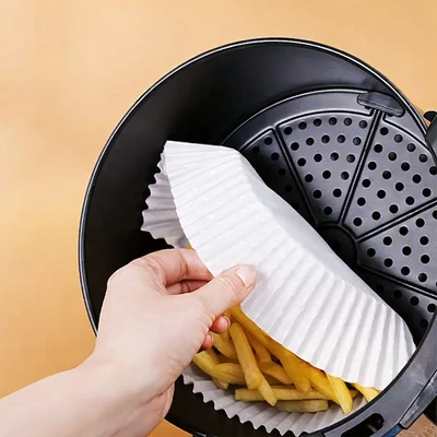 Gambar Culinart Kertas Alas Air Fryer 20 cm Set 50 pcs - Putih