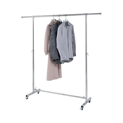 Gambar Stora Gantungan Pakaian Single Heavy Duty Adjustable - Silver