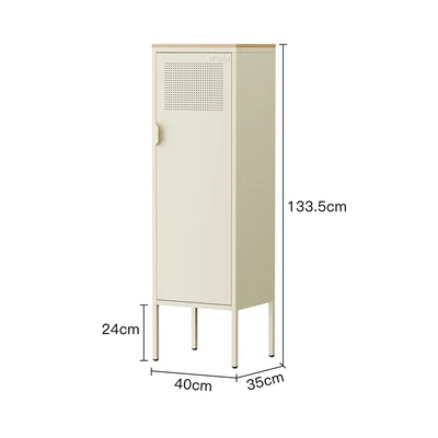 Gambar Stora Calma Wood Kabinet Sepatu - Krem Beige