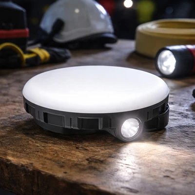 Gambar Powerlite Lampu Darurat LED 6000 mAh 14 Watt - Hitam