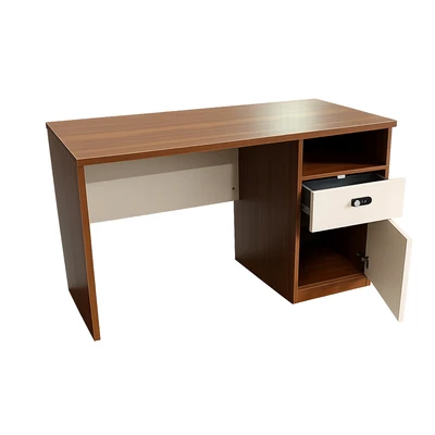 Gambar Informa Monte Meja Kantor 120x60x75 cm - Cokelat Teak