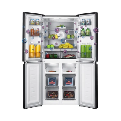 Gambar Sharp Kulkas 4 Pintu Side By Side 523 Liter SJ-IF61PG-BK - Hitam