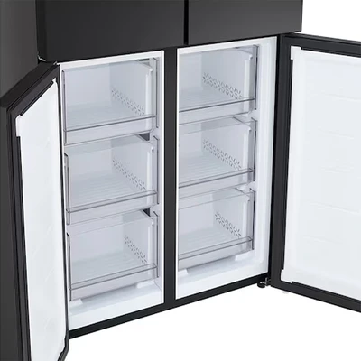 Gambar LG Kulkas 4 Pintu Side By Side 434 Liter GCFB41FPGAM - Abu-Abu