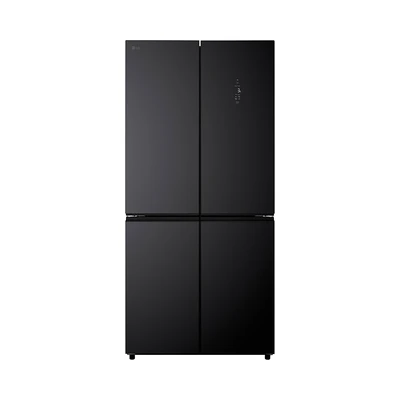 Gambar LG Kulkas 4 Pintu Side By Side 550 Liter GCFB48FPGAM - Abu-Abu