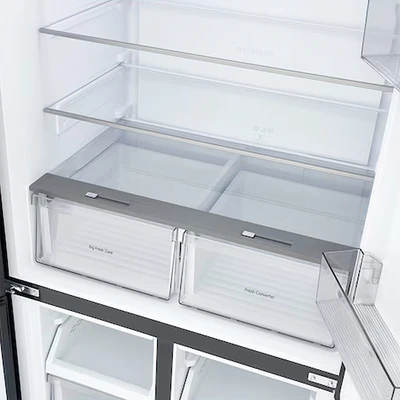 Gambar LG Kulkas 4 Pintu Side By Side 550 Liter GCFB48FPGAM - Abu-Abu
