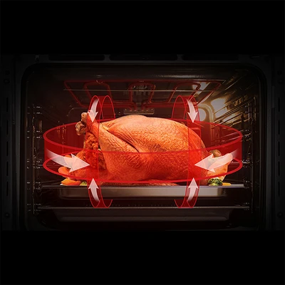 Gambar Modena Oven Tanam 60 Liter BH 2933 JABM - Hitam