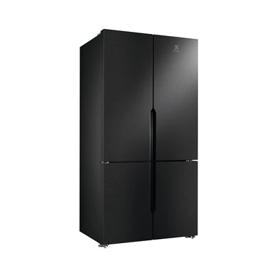 Gambar Electrolux Kulkas 4 Pintu Side By Side 564 Liter EQE5700B-B - Hitam
