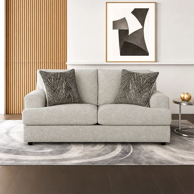 Gambar Ashley Soletren II Sofa Fabric 2 Seater - Krem Muda
