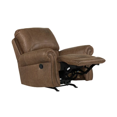 Gambar Ashley Larkinhurst-2 Sofa Manual Recliner Kulit 1 Seater - Cokelat Earth