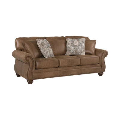 Gambar Ashley Larkinhurst II Sofa Kulit 3 Seater - Cokelat Earth