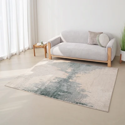 Gambar Informa Kawira Karpet Polypropylene 160x220 cm - Champagne/Hijau