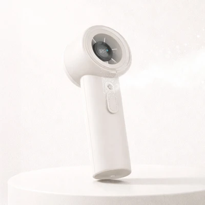 Gambar Kris Kipas Angin Portable Rechargeable Misty 3000 - Ivory