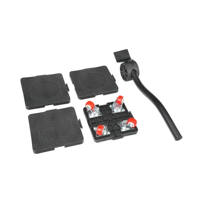 Gambar Maxbuilt Alat Pemindah Furnitur 400 kg Set 5 pcs - Hitam