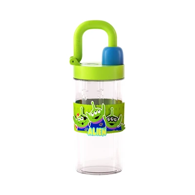 Gambar Unimass Botol Minum Anak Plastik Alien 750 Ml - Hijau