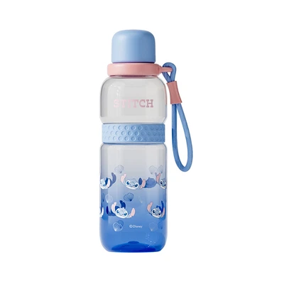 Gambar Unimass Water Happily Botol Minum Anak Plastik Two Drink Stitch 720 Ml - Ungu