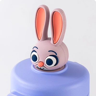 Gambar Unimass Botol Minum Anak Plastik Judy Hopps 530 Ml - Mix