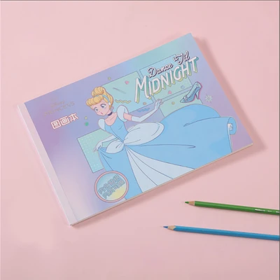 Gambar Unimass Buku Gambar Disney Princess A4 - Mix