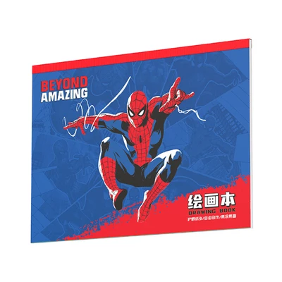 Gambar Unimass Buku Gambar Spiderman A4 - Biru/merah