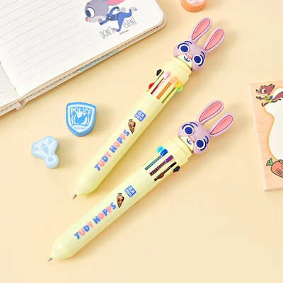 Gambar Unimass Pulpen 10 Warna Stitch - Biru