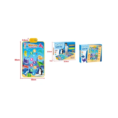 Gambar Little Giggles Playmat Baby Toddler Marine Organisme Dengan Musik - Mix