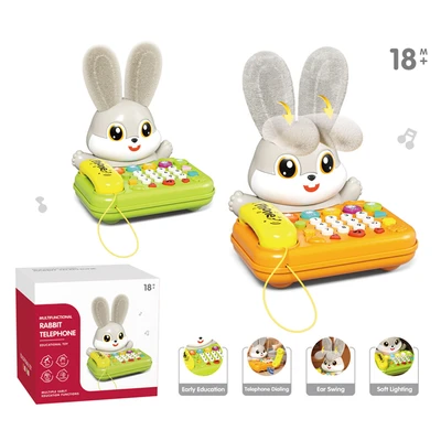 Gambar Little Giggles Multifunctional Rabbit Telephone Random