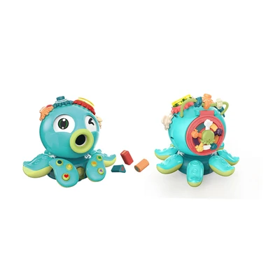 Gambar Little Giggles Cute Octopus Dengan Lampu & Musik - Mix