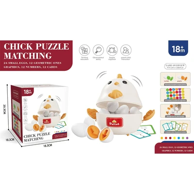 Gambar Little Giggles Chick Puzzle Matching - Putih