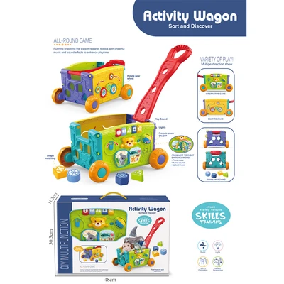 Gambar Little Giggles Playset Activity Wagon Sort And Discover - Mix