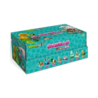 Gambar Bricks Kingdom Blocks Minifigure Plants Vs. Zombies V3 Random