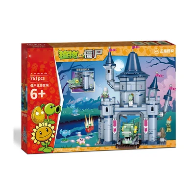 Gambar Bricks Kingdom Diy Blocks Plants Vs. Zombies Set 761 Pcs - Mix