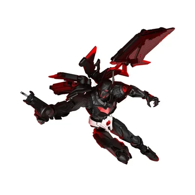 Gambar Blokees DC Champion Class Action Figure Batman Beyond Model Kit - Hitam