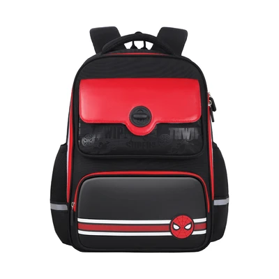 Gambar Unimass Fashion Tas Ransel Anak Spider-man - Hitam/merah
