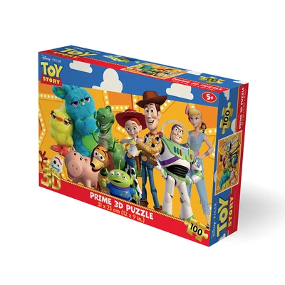 Gambar Prime3d Puzzle 3d Toy Story Set 100 Pcs - Mix