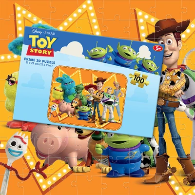 Gambar Prime3d Puzzle 3d Toy Story Set 100 Pcs - Mix