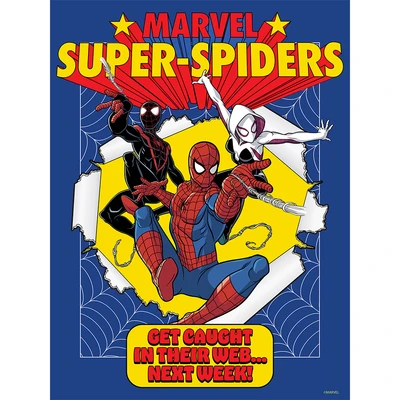 Gambar Prime3d Puzzle 3d Marvel Spiderman Set 100 Pcs - Mix