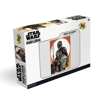 Gambar Prime3D Puzzle 3D Star Wars The Mandalorian Set 100 pcs - Mix