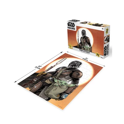 Gambar Prime3D Puzzle 3D Star Wars The Mandalorian Set 100 pcs - Mix