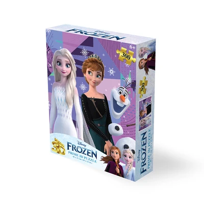 Gambar Prime3d Puzzle 3d Disney Frozen Set 300 Pcs - Mix
