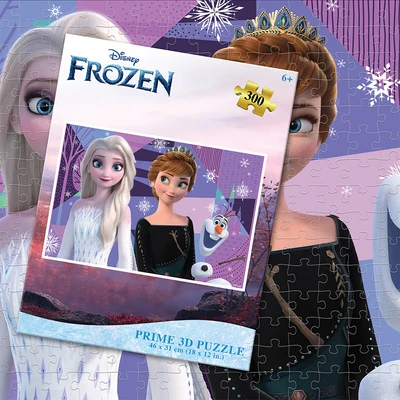 Gambar Prime3d Puzzle 3d Disney Frozen Set 300 Pcs - Mix