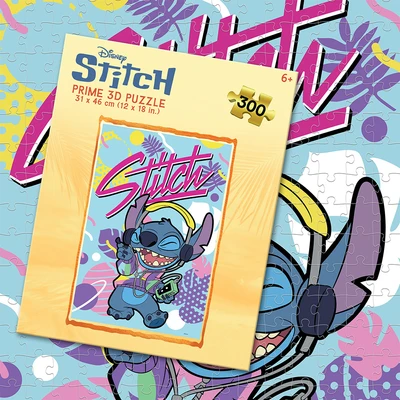 Gambar Prime3d Puzzle 3d Disney Stitch Music Set 300 Pcs - Mix