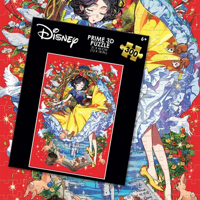 Gambar Prime3d Puzzle 3d Disney Anime Snow White Set 300 Pcs - Mix