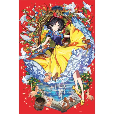 Gambar Prime3d Puzzle 3d Disney Anime Snow White Set 300 Pcs - Mix