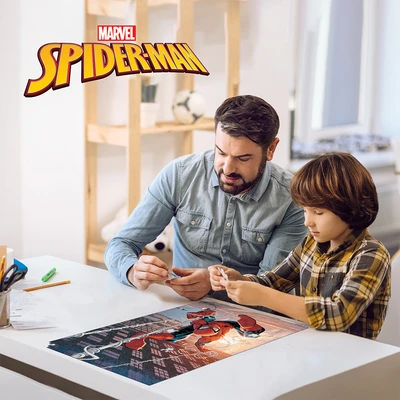 Gambar Prime3d Puzzle 3d Marvel Spiderman Set 300 Pcs - Mix