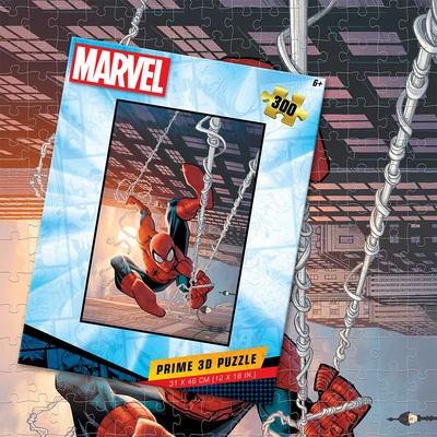Gambar Prime3d Puzzle 3d Marvel Spiderman Set 300 Pcs - Mix